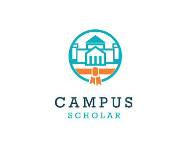 Campus Scholar Banding Concept branding campus degree freelance freelance logo designer logo logo designer scholar