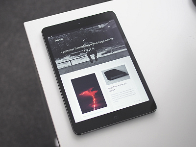 Aaron blog header images minimal photography theme tumblr ultralinx