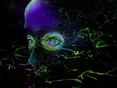 Bounded Thoughts art color design digital illustration new pencil