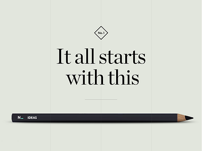 Branding Ideas branding clean futura ideas pencil simple