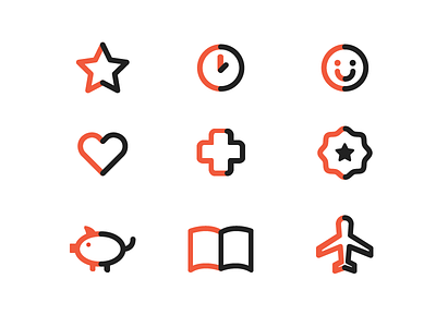 Iconset icon iconset line storke