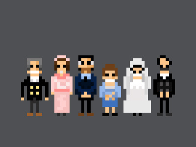 Gülen Gözler 8bit movie pixel