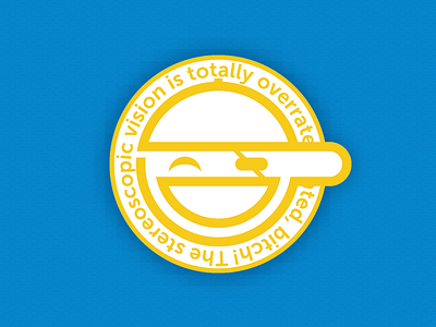 Laughing Oneeyedman gits laughing man