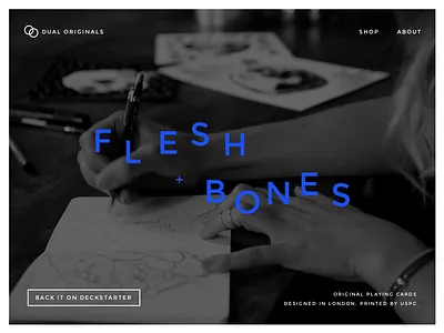 Dual Originals Shop playing cards shop shopify website