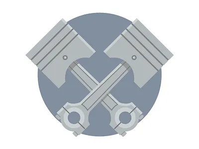 MongoHQ Splash Images - Pistons flat illustrator pistons splash svg vector