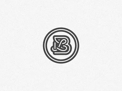 BL / LB Monogram bl branding initials lettermark letters monogram name