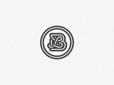 BL / LB Monogram bl branding initials lettermark letters monogram name
