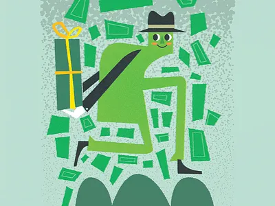 The Courier courier dailyfinger green press retro weirdink