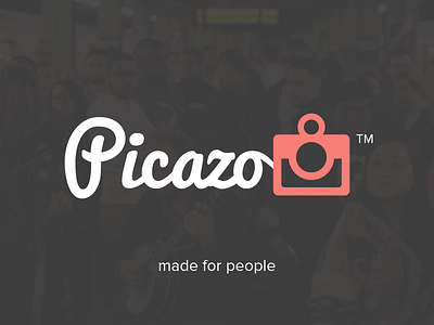 Picazo8 - Picture Sharing branding logo picture service social