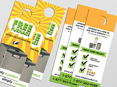 Door Hanger Design creative design direction marketing print production strategy