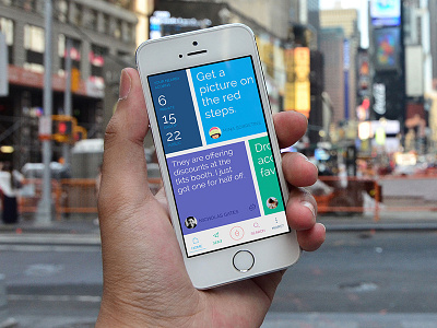 Acorn App Screenshot. acorn app ios ios7 new york tiles times square