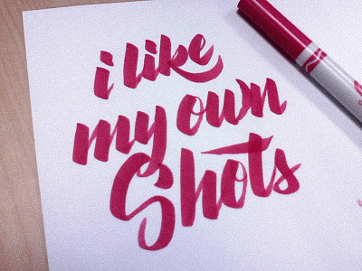 I Like Lettering crayola lettering like marker scripty shots