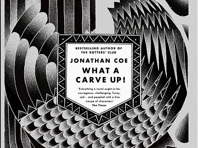 What A Carve Up! book cover design graphic design illustration