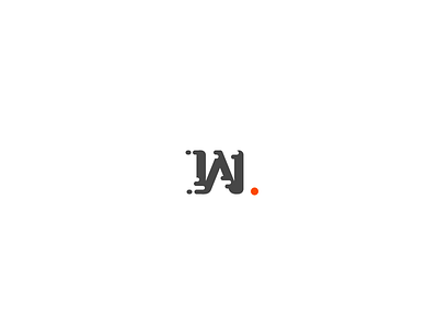 W Delivery branding logo minimal movement soft