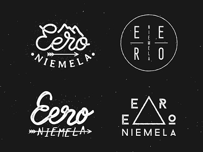 Logo thing. black dustin chessin eero lettering logo script snowboarding vintage white