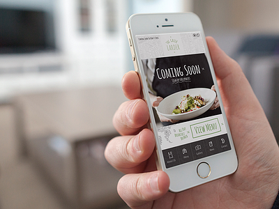 New Restaurant Project Concept responsive web design web development