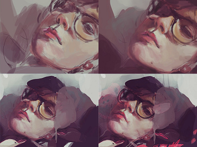 Digital Art art digital digital art face illustration person