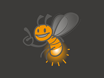 firefly bright fly idea insect light