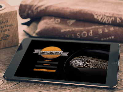 Harley Davidson - Enterprise App app design enterprise ipad