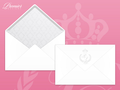 A Premier Invitation graphic design illustrator logo design vector graphics