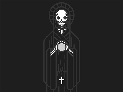 Santa Muerte dead holy mexican mexico skull