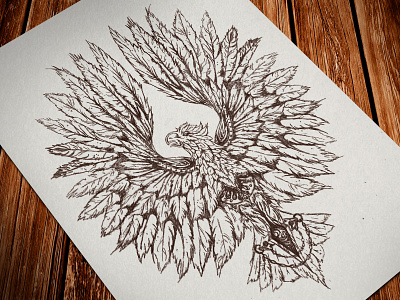 Elder Scrolls Online Aldmeri Dominion Unofficial Art bethesda bird drawing eagle elder scrolls online eso gold eagle illustration pencil sketch treehouse brand stores