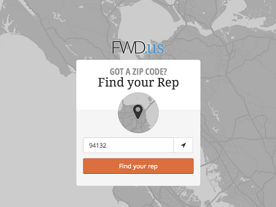 Find your rep tool bootstrap fwdus geolocation google maps