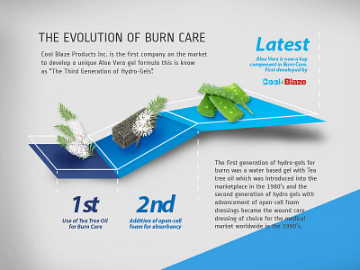 Infographic Design blue chart design diagram evolution graphic illustrator info infographic natural timeline ui