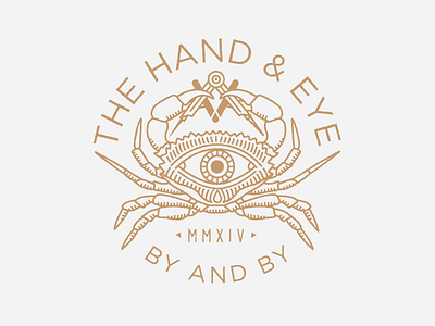 The Hand and Eye compass crab illustration