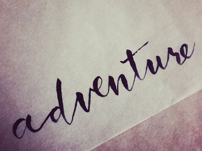 lettering practice adventure calligraphy jasmine ellesse jasminellesse lettering