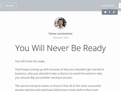 Bloge blog blogging template web design