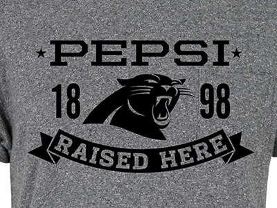 Pepsi Florida Panthers Tee Shirt college florida football soda