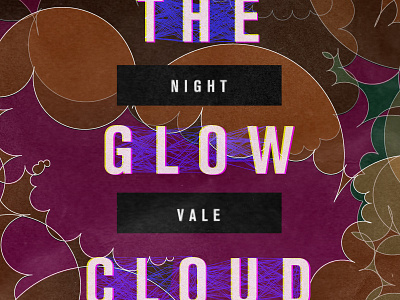 All Hail the Glow Cloud cloud geometric night vale poster