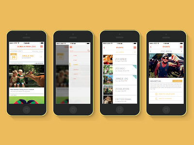 Seneca Park Zoo App app apple iphone kids uxui zoo