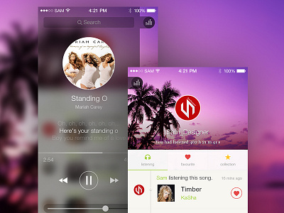 Sharemusic App 2 ui