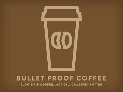 Bullet Proof Coffee bulletproof coffee jre vector