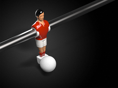 Fussball 800x600 3d hdri modo