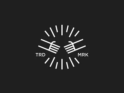 Gettin' Handsy branding exploration fart hands identity illustration mark surprise