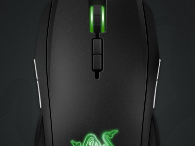 Razer Taipan illustration mouse photoshop razer vector