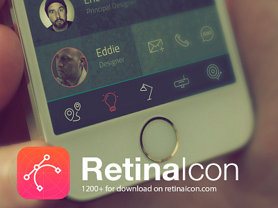 RetinaIcon Contest contest freebie icons ios8 line set ui yosemite