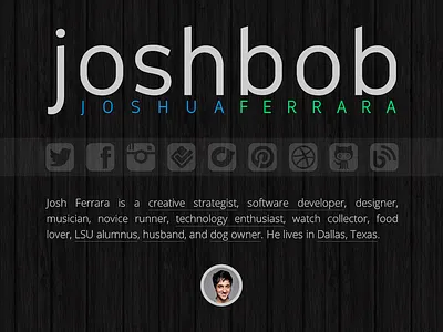 Personal Site Refresh brand branding headshot personal site web