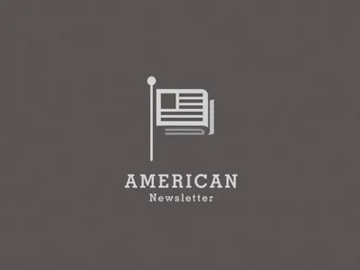 American Newsletter flag logo news newsletter states united