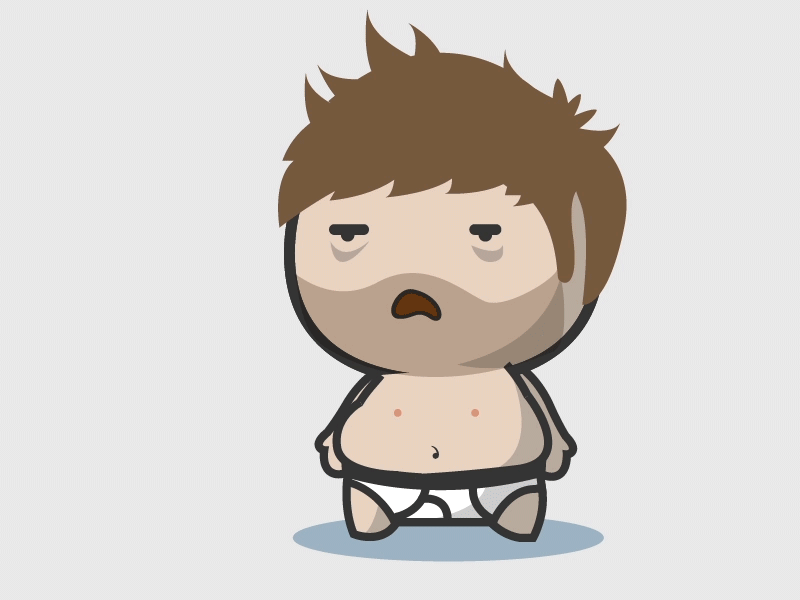 Bidmail - Survey Character bidmail cartoon character design gif