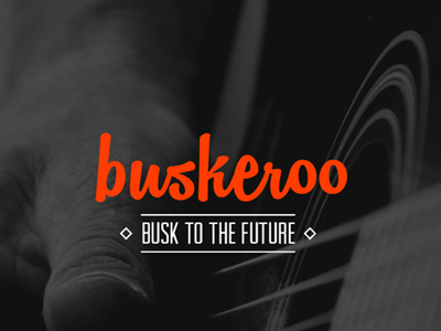 Buskeroo Logo logo typography