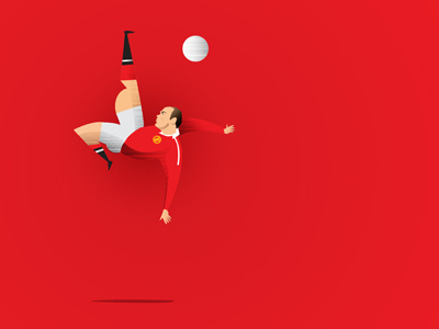 Wayne Rooney football goal illustration man utd mufc rooney soccer vector wayne rooney