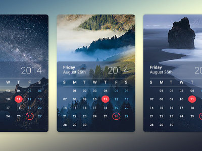 Calendar calendar ui