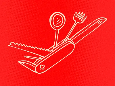 Swiss Army army hand made penknife swiss