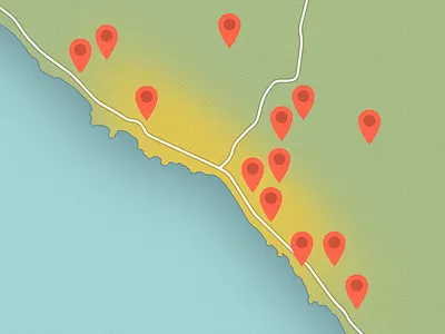 Stylized Map map