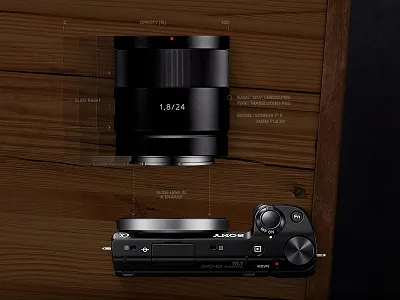 NEX-5T Camera Lens Swap Module