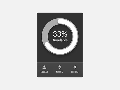 File Uploading Widget clean file uploading flat grid interface lising ui ux web design